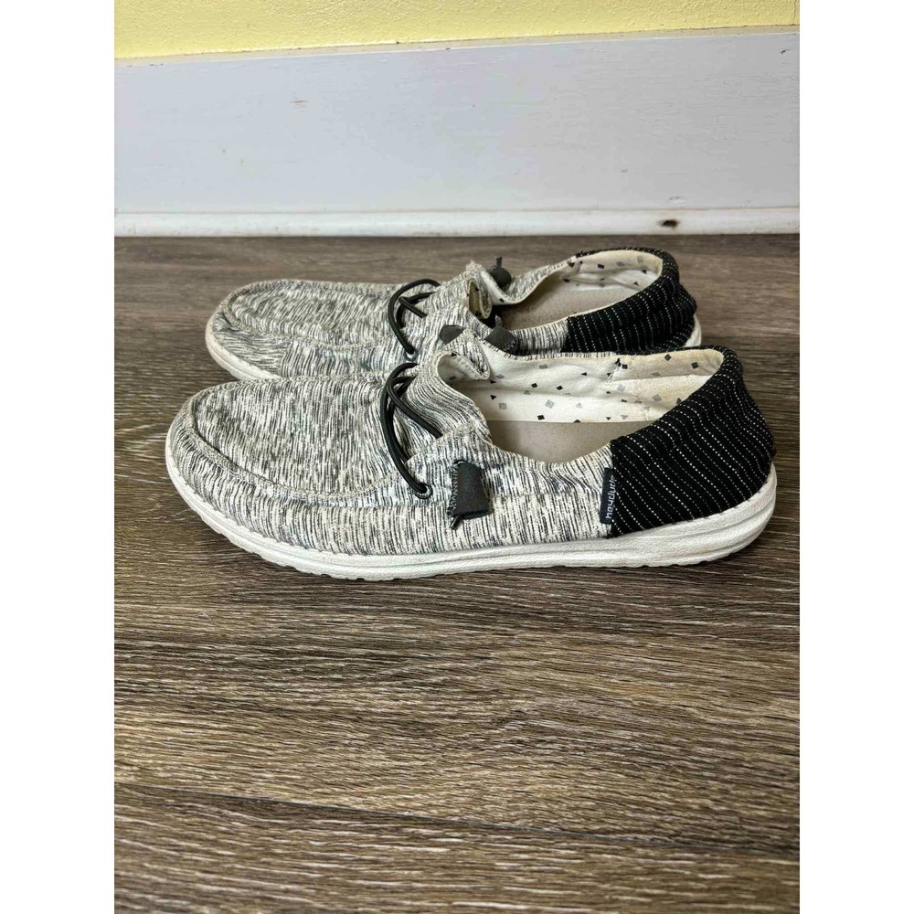 Hey Dude Wendy Funk Multi‎ Grey Remix Women's Comfort Casual Shoes Size 11